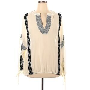 Lane Bryant Size 14 - 16 Plus Boho Sheer Long Sleeve Blouse